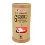6 Gobelets Sirène Corail