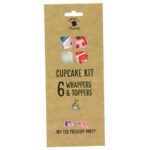Kit Cupcakes Sirène Corail
