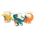 6 Gobelets Dinosaures